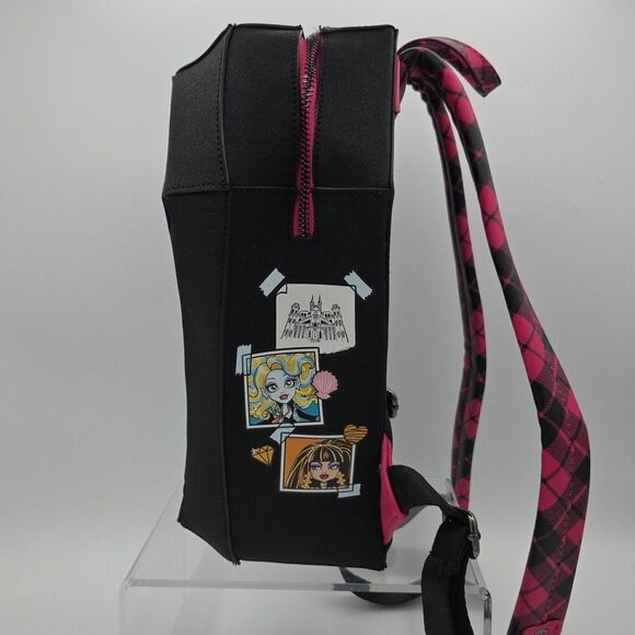 Loungefly Monster High Coffin Locker Figural Mini Backpack - Picture 2 of 8